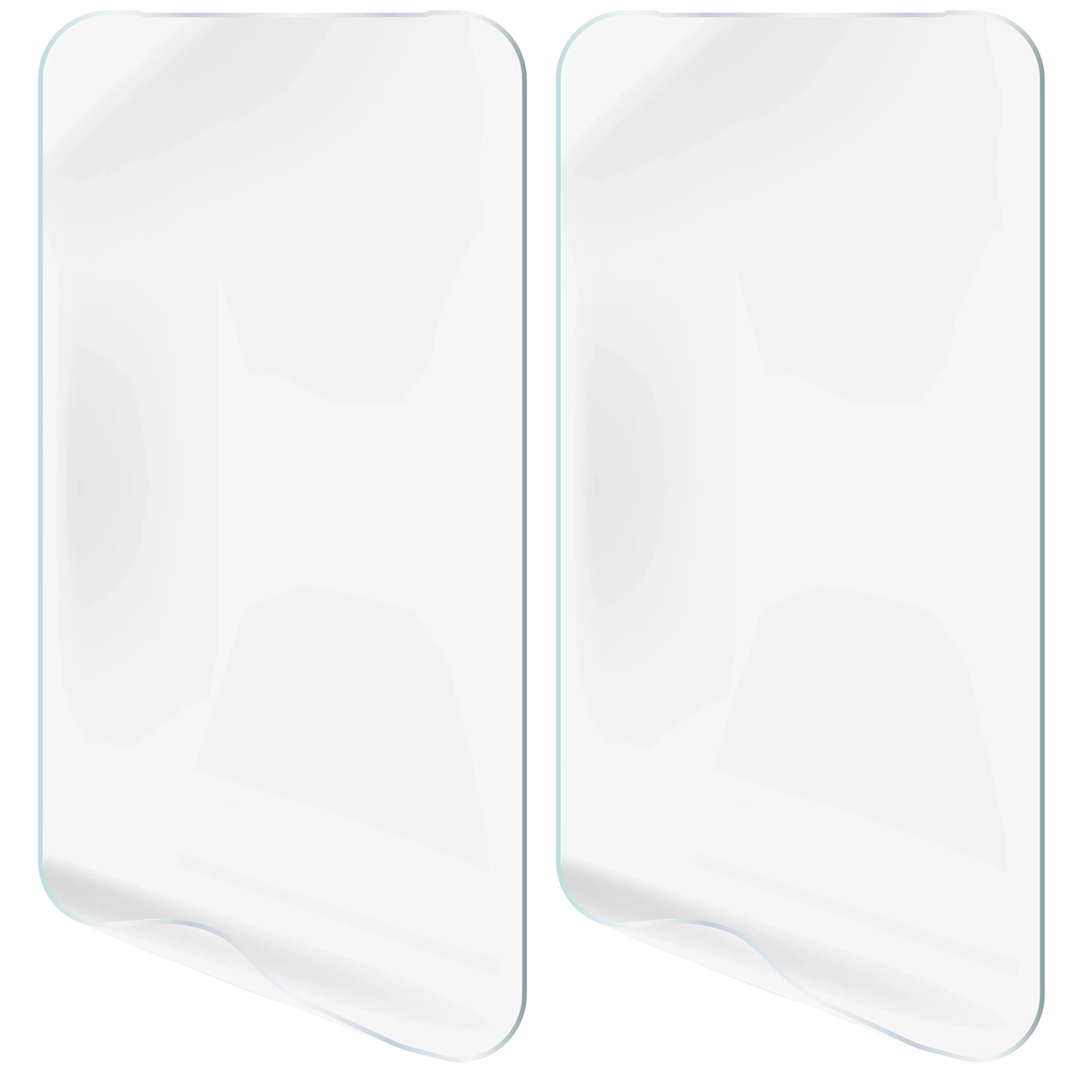 Hydrogel film for Vivo X300 FE applied to the phone