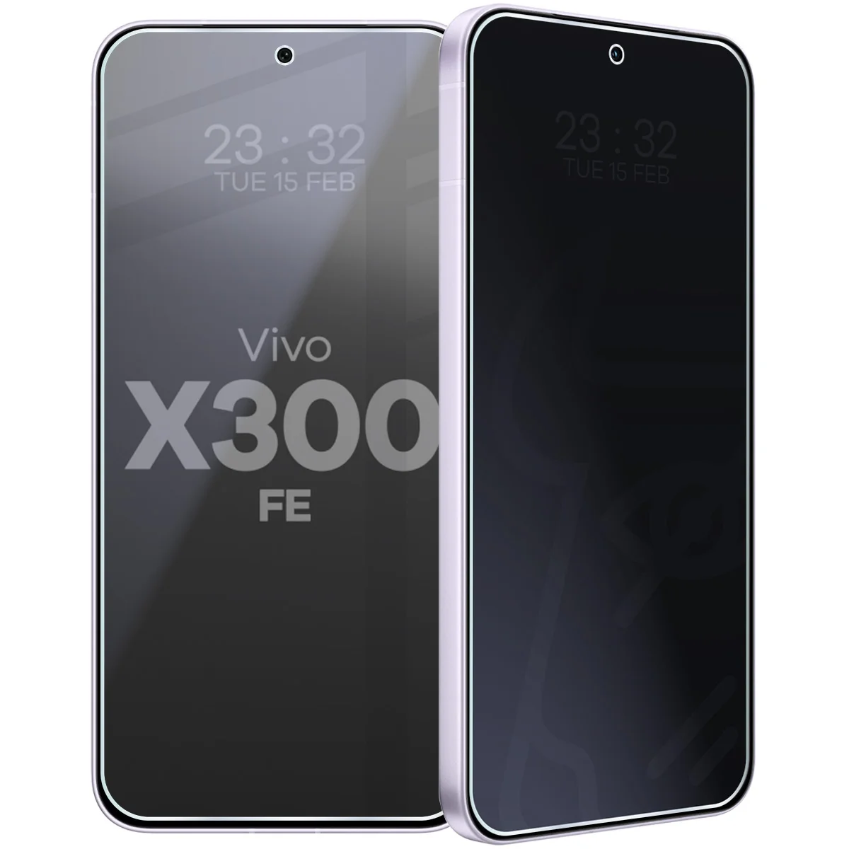 Bison Hybrid Shadow privacy glass for Vivo X300 FE