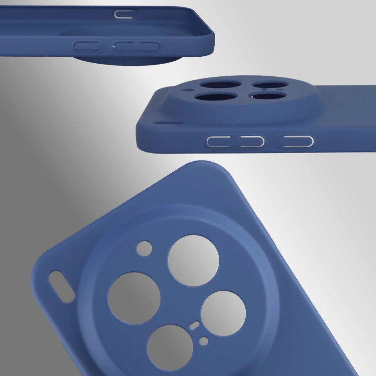 Dedicated cutouts and raised edges for the camera and screen in the Bison Case Slate for Vivo X300 Pro