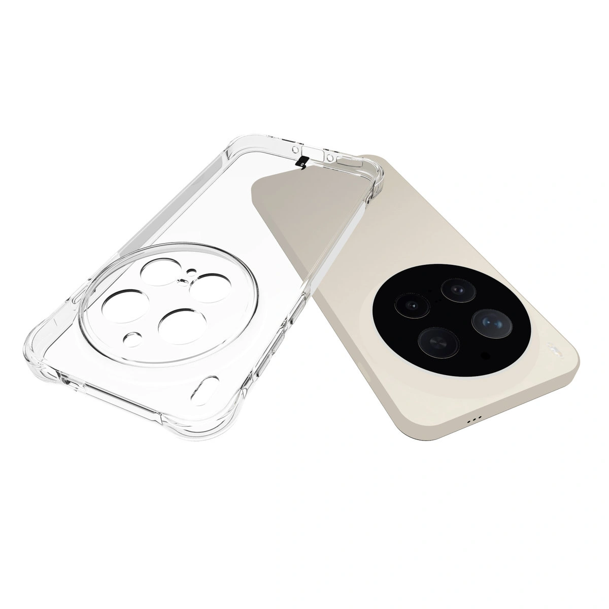 Dedicated cutouts and raised edges for the camera in the Bizon Case Salpa for Vivo X300 Pro