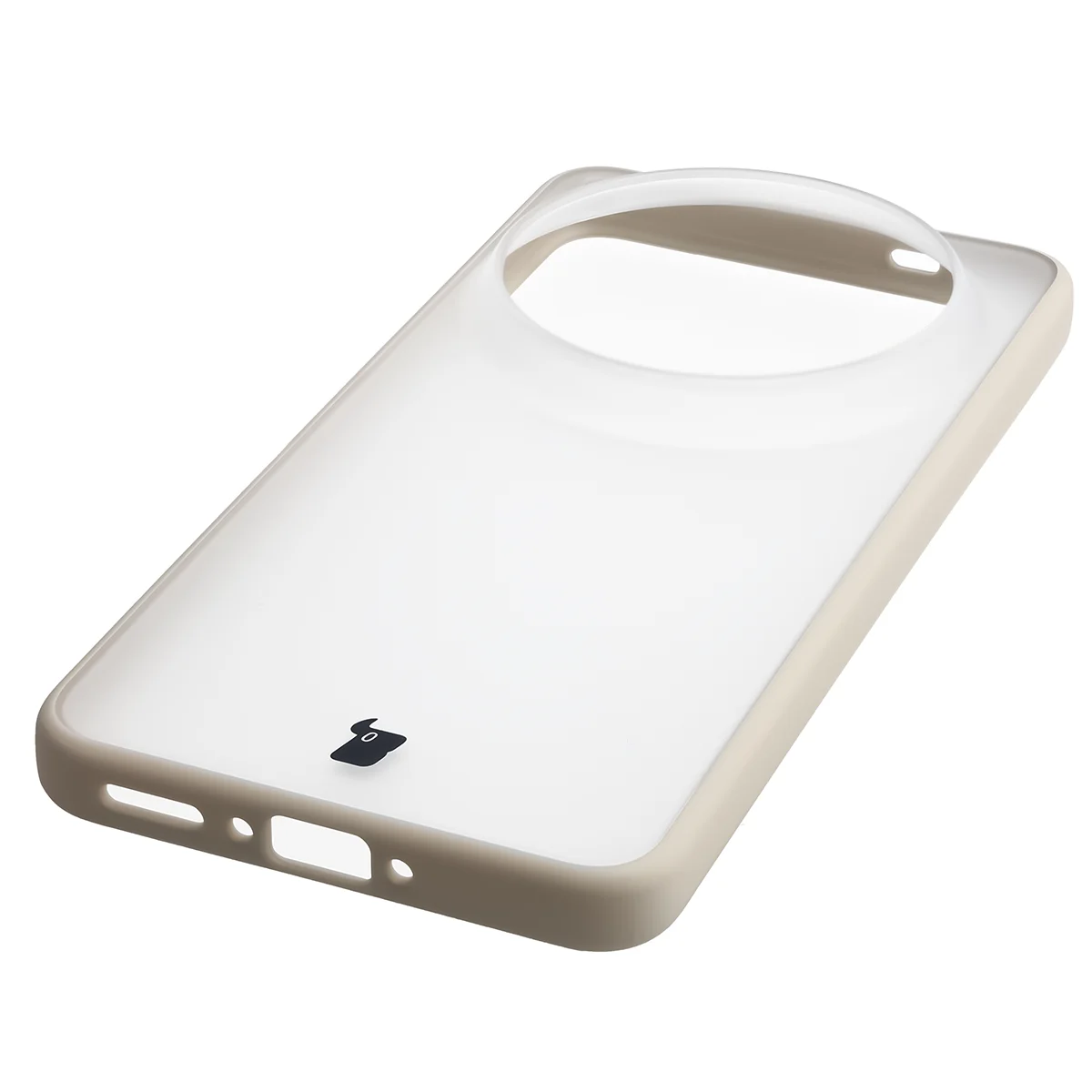 Zintegrowane przyciski, wycięcia i hybrydowy materiał w etui Bizon Case Angelo do Vivo X300 Ultra