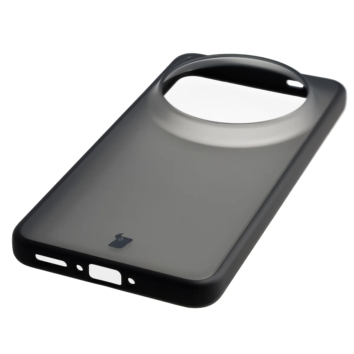 Zintegrowane przyciski, wycięcia i hybrydowy materiał w etui Bizon Case Angelo do Vivo X300 Ultra