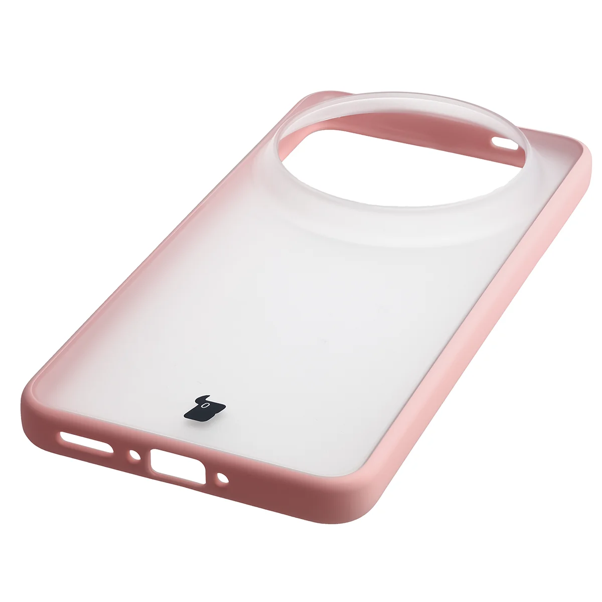 Zintegrowane przyciski, wycięcia i hybrydowy materiał w etui Bizon Case Angelo do Vivo X300 Ultra