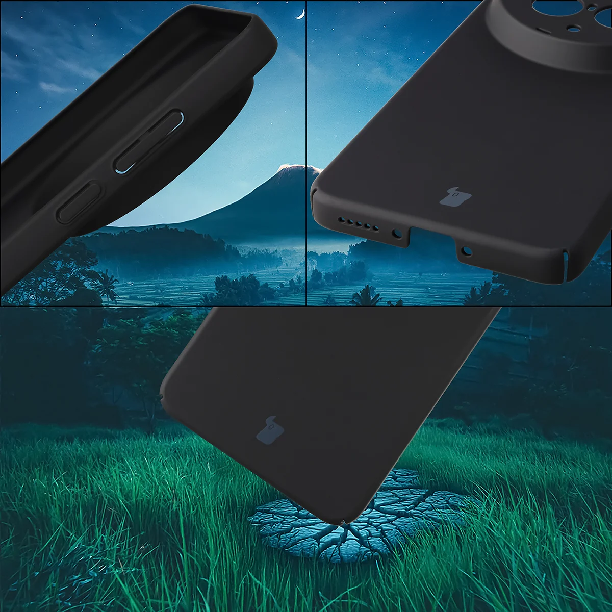 Integrated button covers, cutouts, and hard material of the Bizon Case Slate for Vivo X300 Ultra