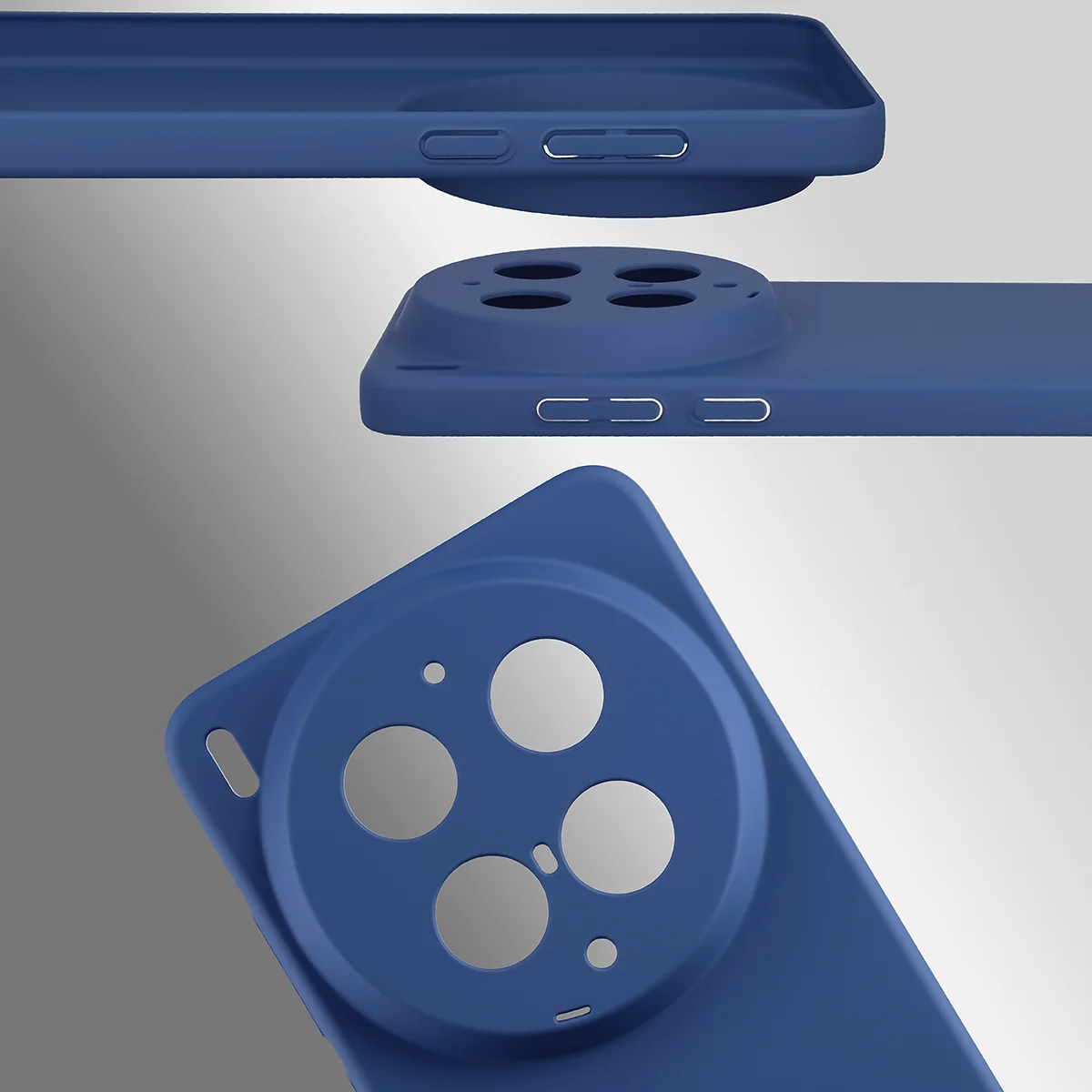 Dedicated cutouts and raised edges for the camera and screen in the Bizon Case Slate for Vivo X300 Ultra