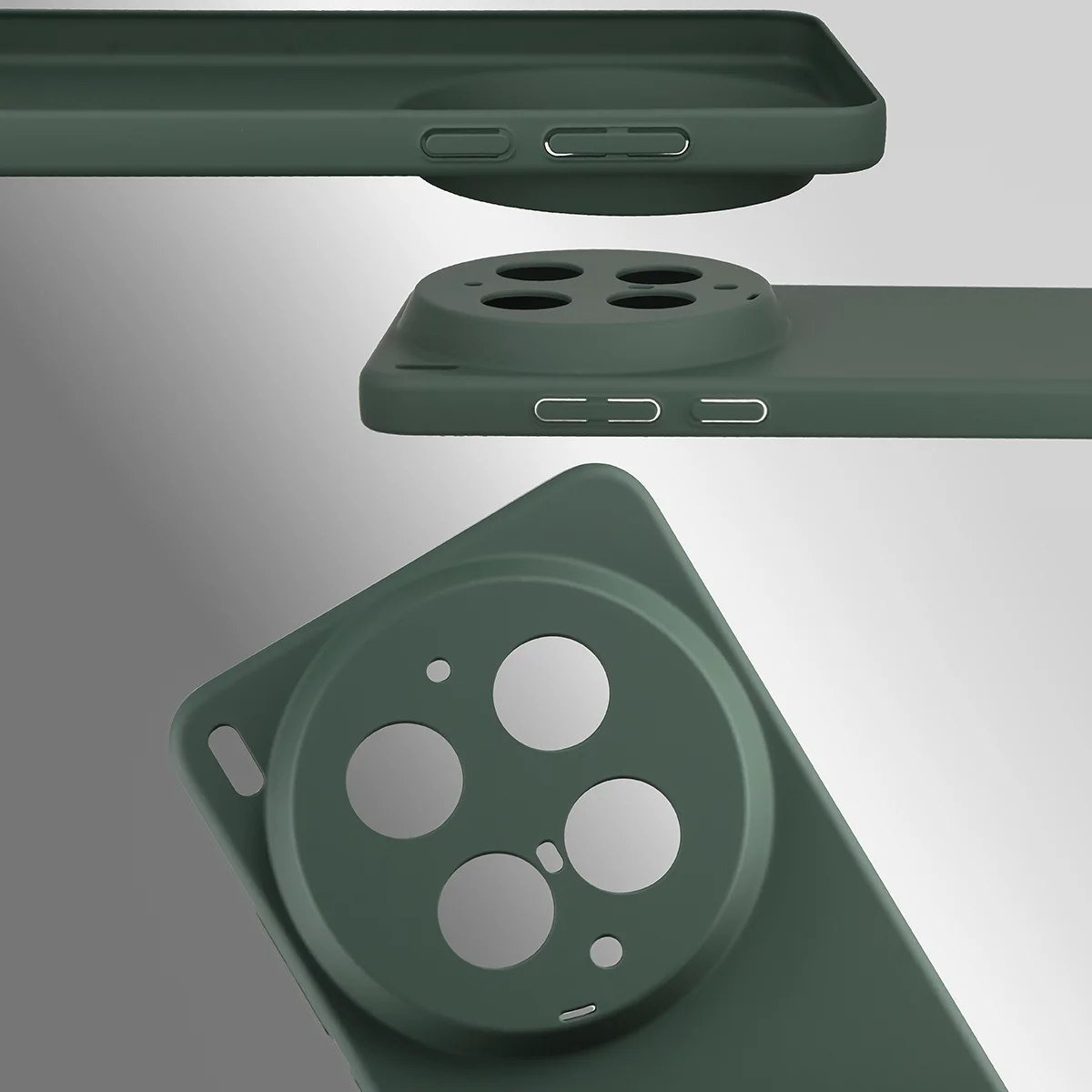 Dedicated cutouts and raised edges for the camera and screen in the Bizon Case Slate for Vivo X300 Ultra