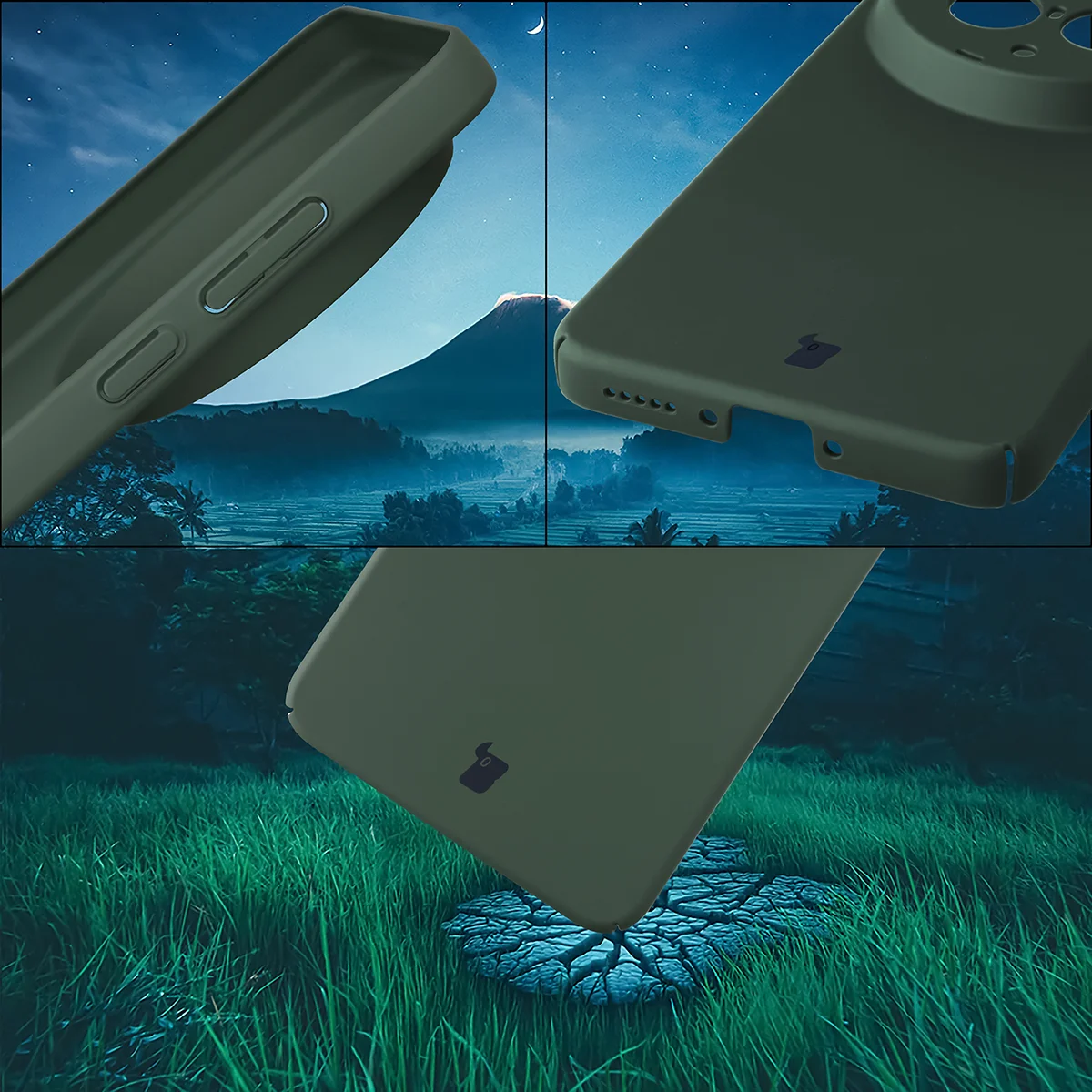 Integrated button covers, cutouts, and hard material of the Bizon Case Slate for Vivo X300 Ultra