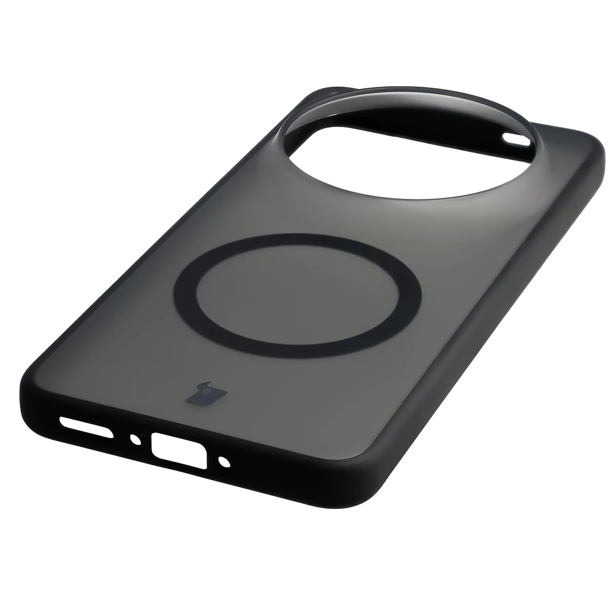 Zintegrowane przyciski, wycięcia i hybrydowy materiał w etui Bizon Case MatteO do Vivo X300 Ultra