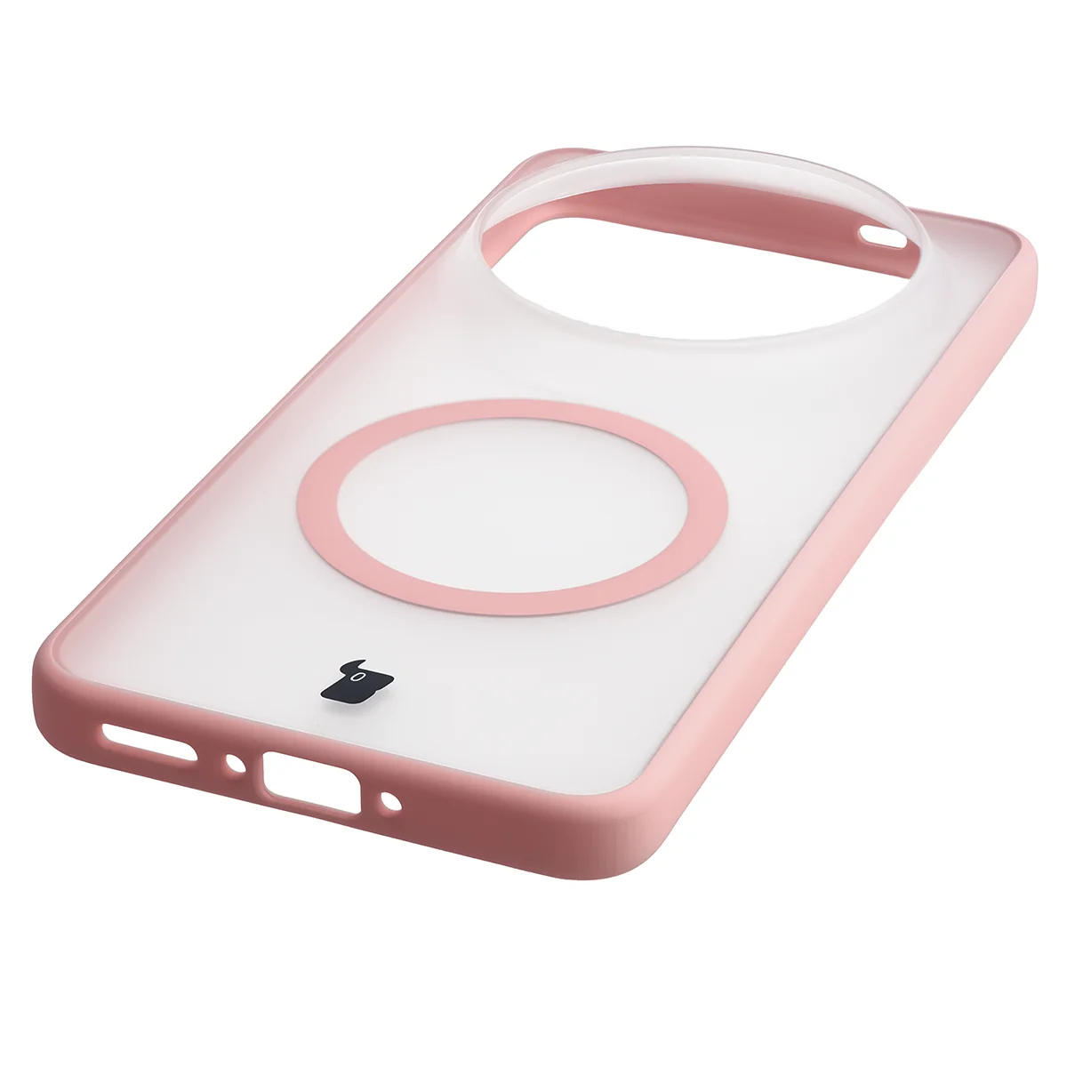 Zintegrowane przyciski, wycięcia i hybrydowy materiał w etui Bizon Case MatteO do Vivo X300 Ultra