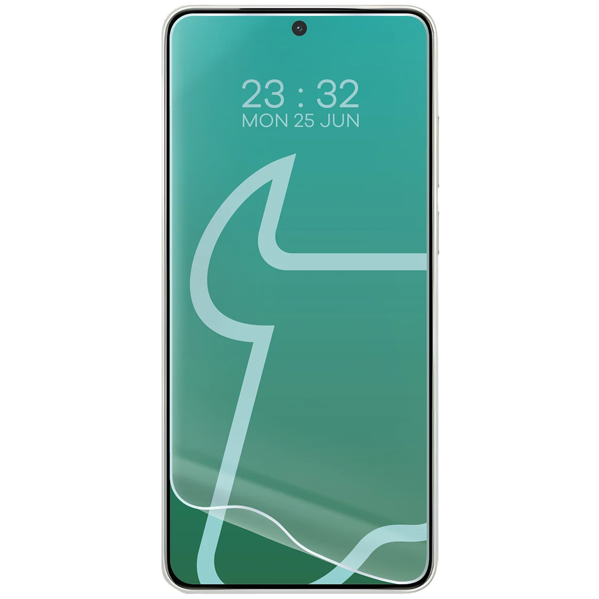 Folia hydrożelowa do Vivo X300 Ultra obok telefonu