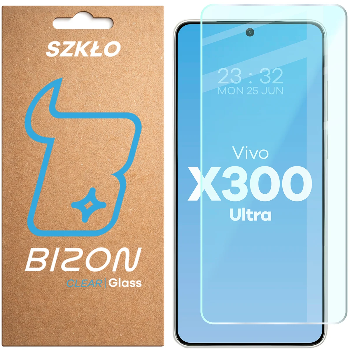 Szkło hartowane Bizon Glass Clear do Vivo X300 Ultra