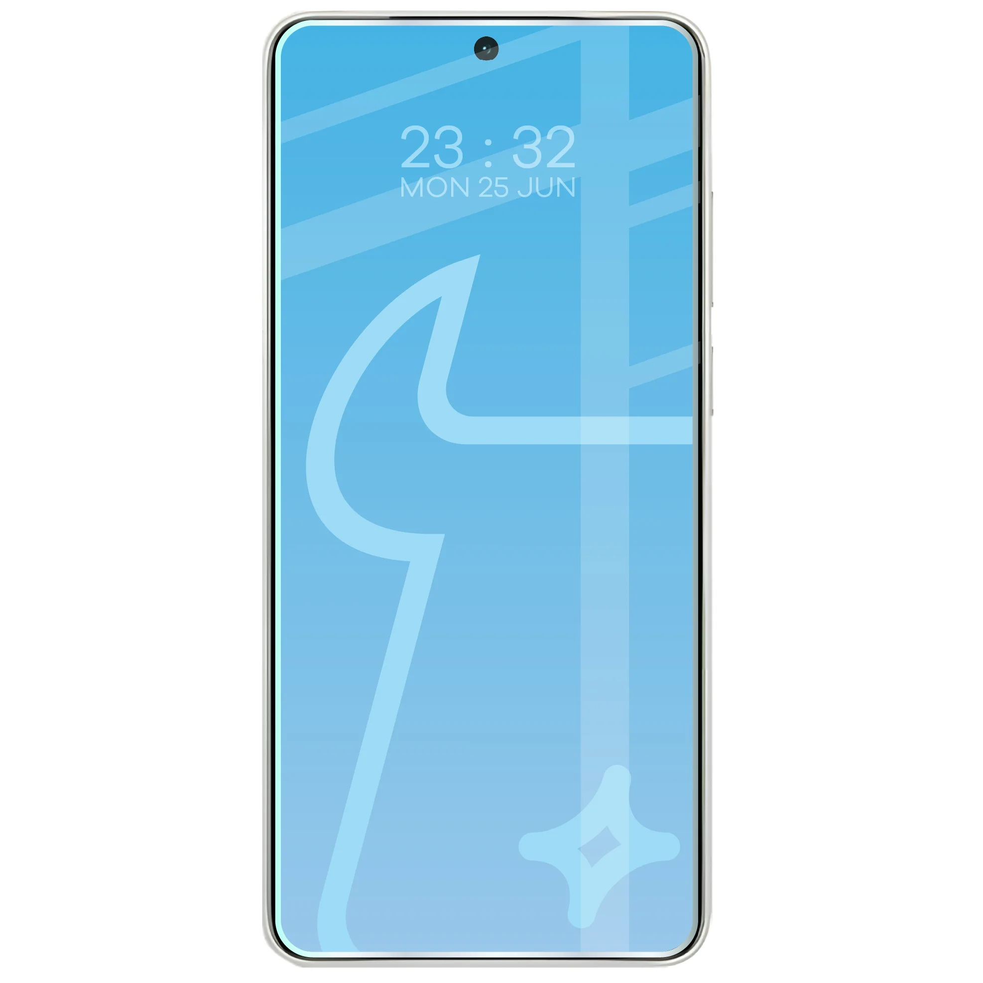 Telefon z nałożonym szkłem Bizon Glass Clear do Vivo X300 Ultra