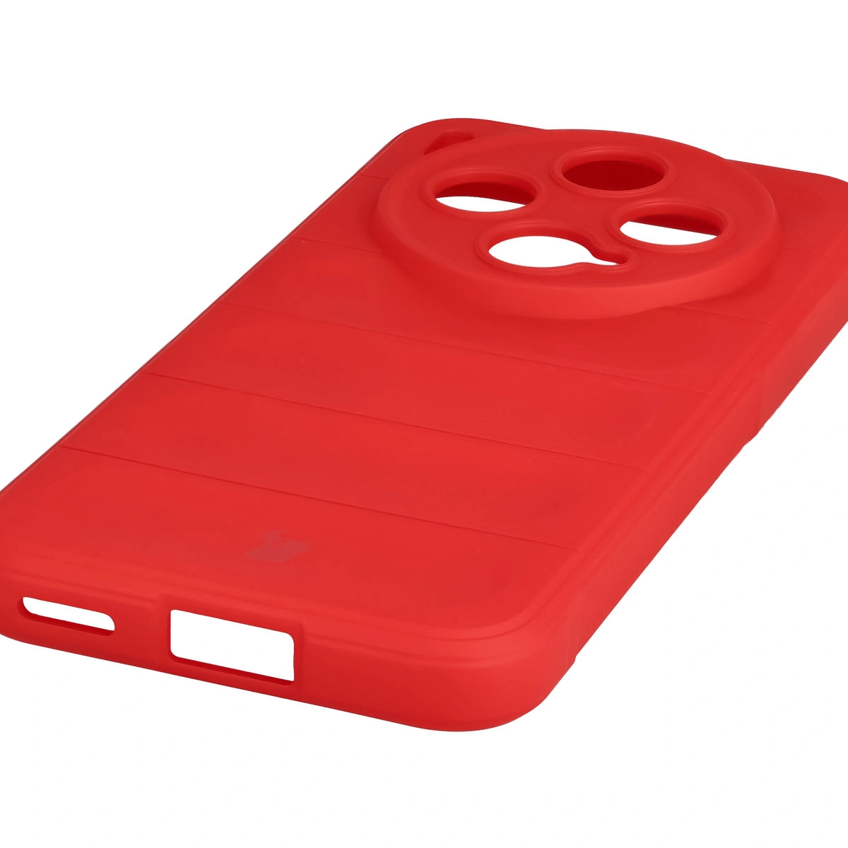 Präzise Aussparungen und Kompatibilität mit induktivem Laden in der Bizon Case Tur Hülle für Vivo X300