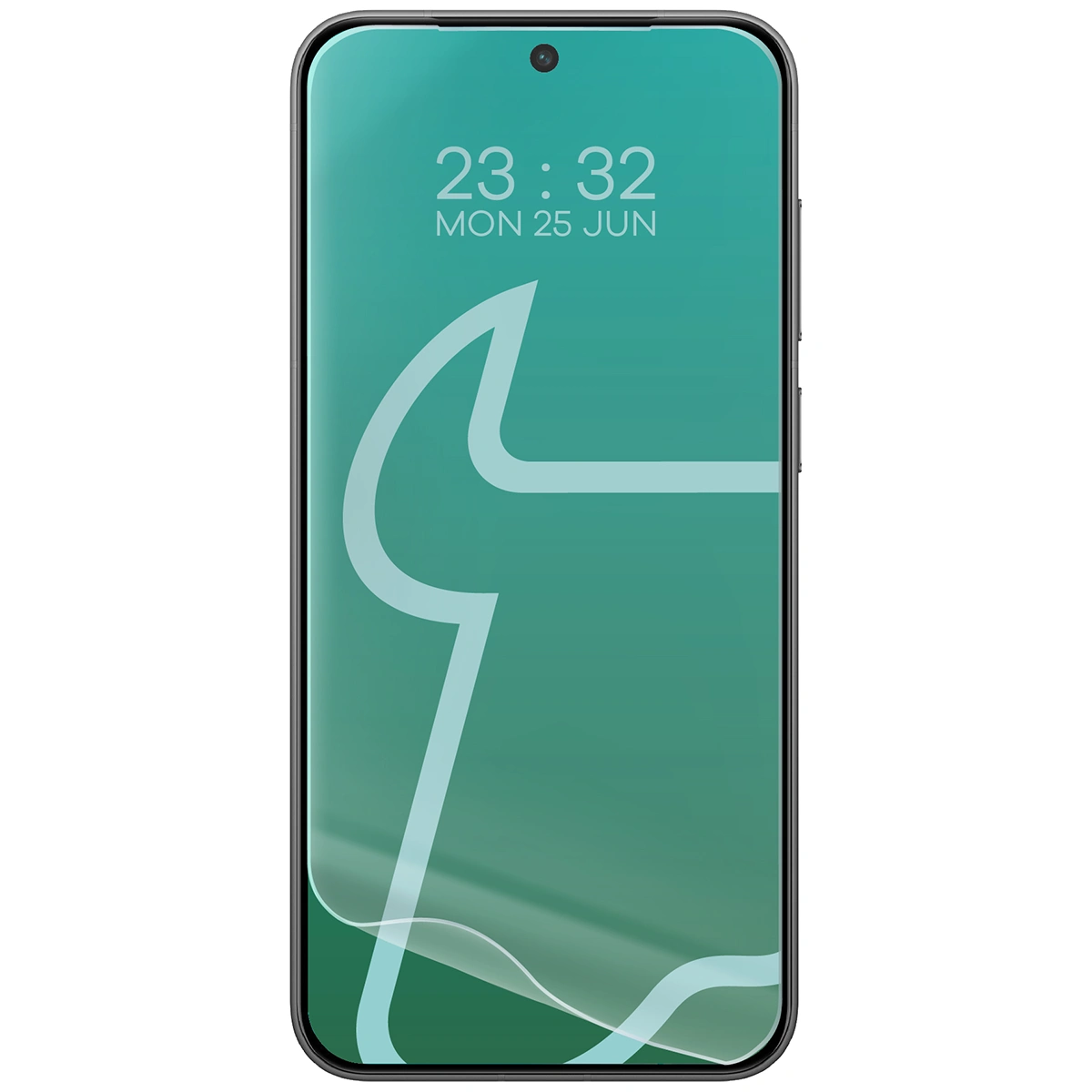 Folia hydrożelowa do Vivo X300 obok telefonu