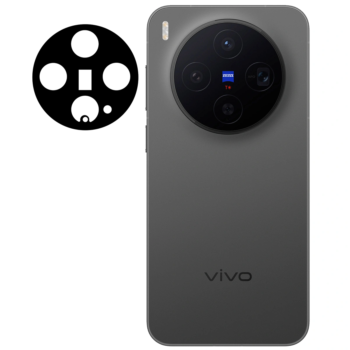 Glas für die Kamera Bizon Glass Lens für Vivo X300