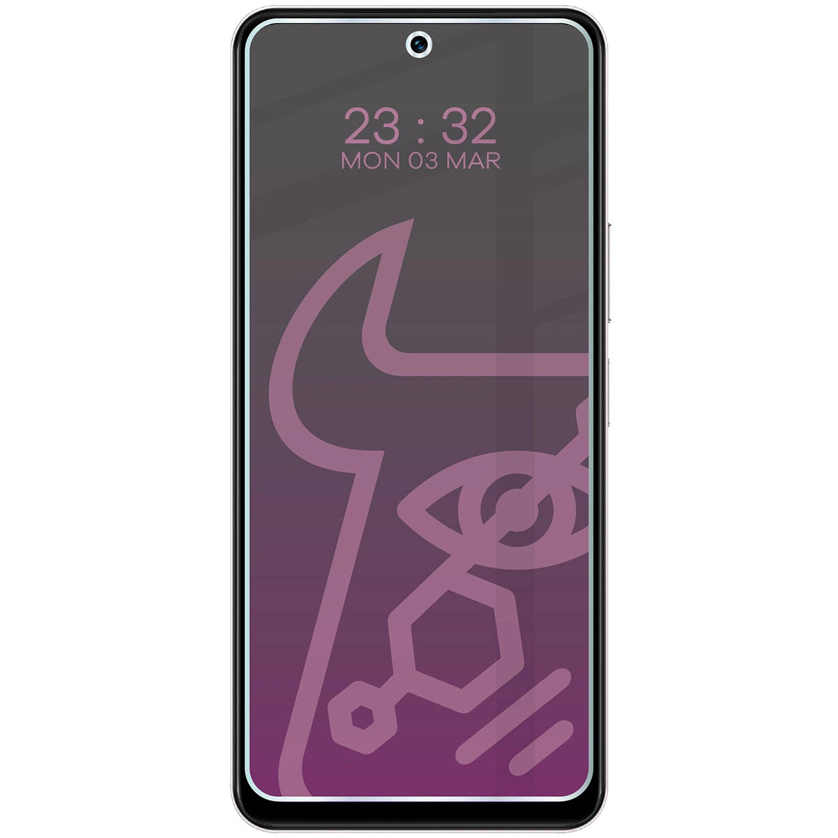 Idealne dopasowanie Bizon Smart Glass do Vivo Y19s