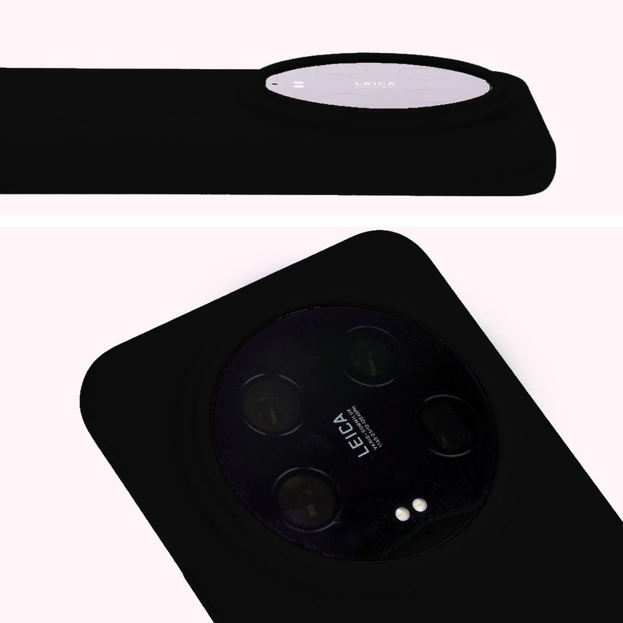 Close-up of lens cutout in Bizon Soft Case