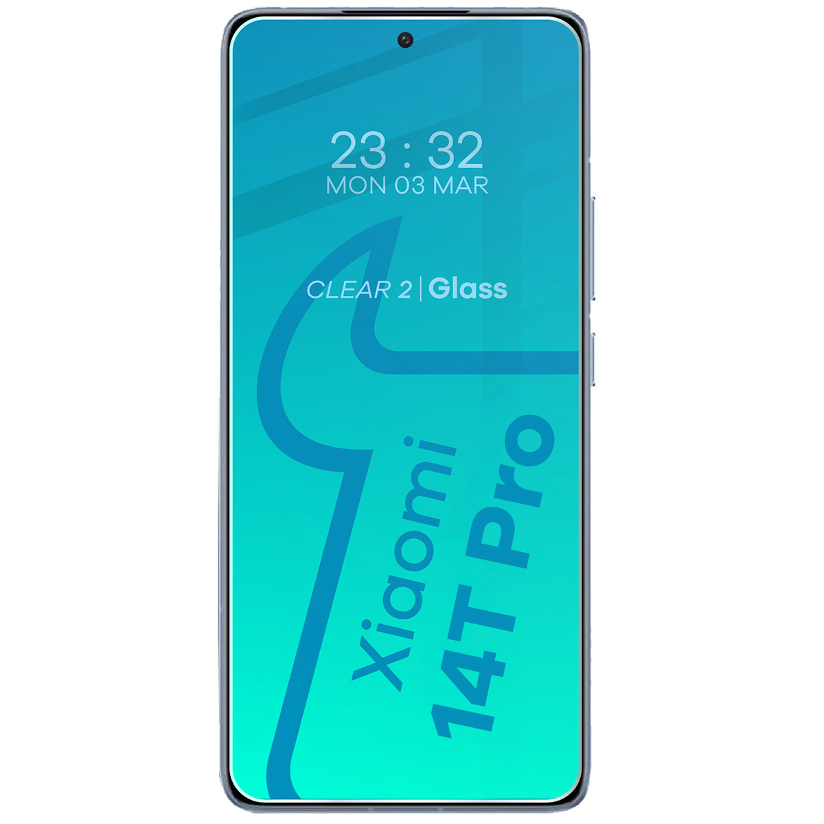 Crystal clear Bizon Glass Clear 2 screen protector