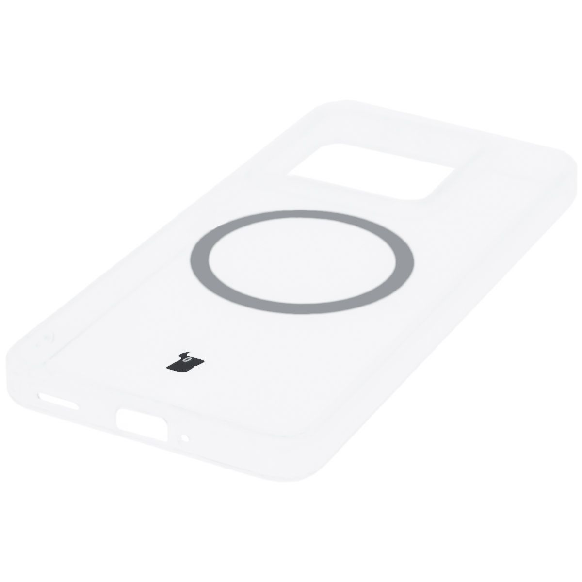 Integrated buttons, cutouts, and hybrid material in Bizon Case CrystalO