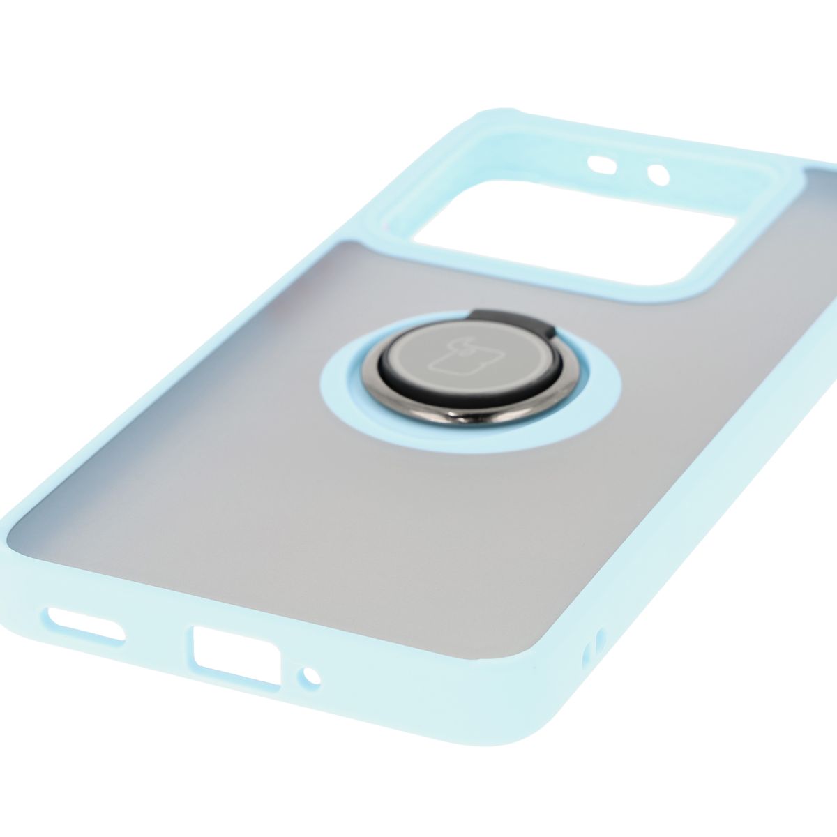 Decupaje precise, capace integrate și decupaj pentru lanț în husa Bizon Case Hybrid Ring