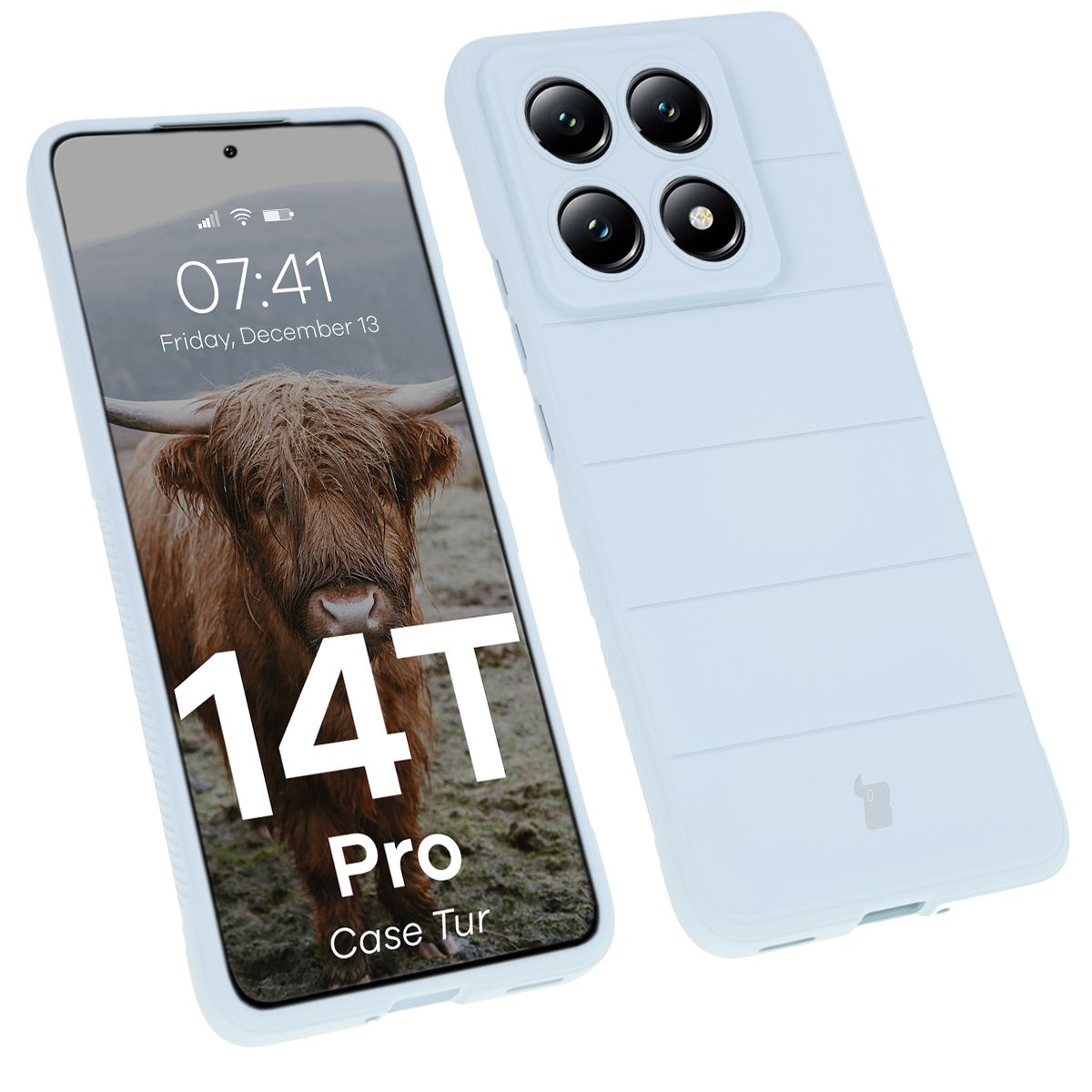 Husă robustă Bizon Case Tur pentru Xiaomi 14T Pro