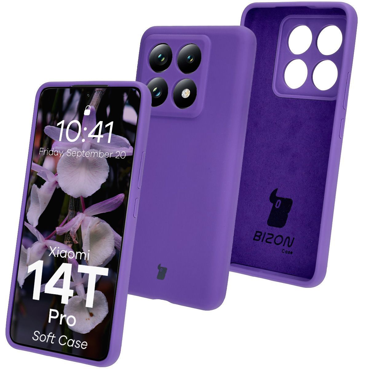 Bizon Soft Case silicone case for Xiaomi 14T Pro