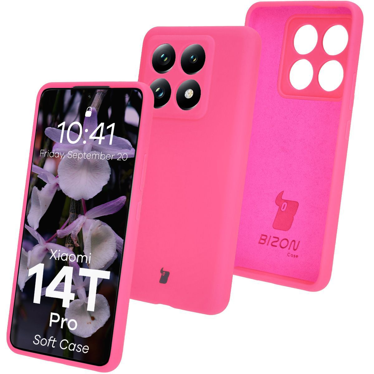 Husa din silicon Bizon Soft Case pentru Xiaomi 14T Pro