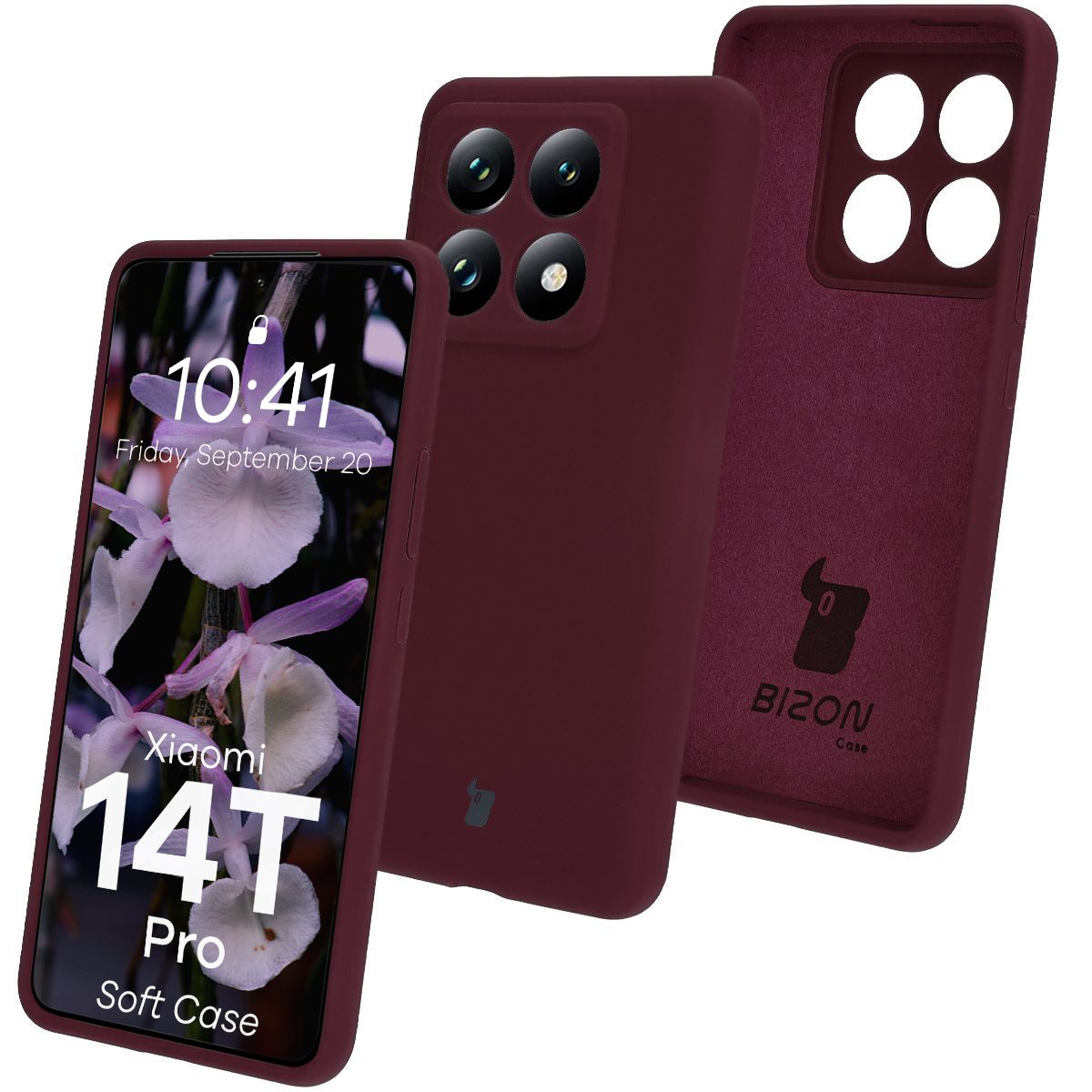 Husa din silicon Bizon Soft Case pentru Xiaomi 14T Pro