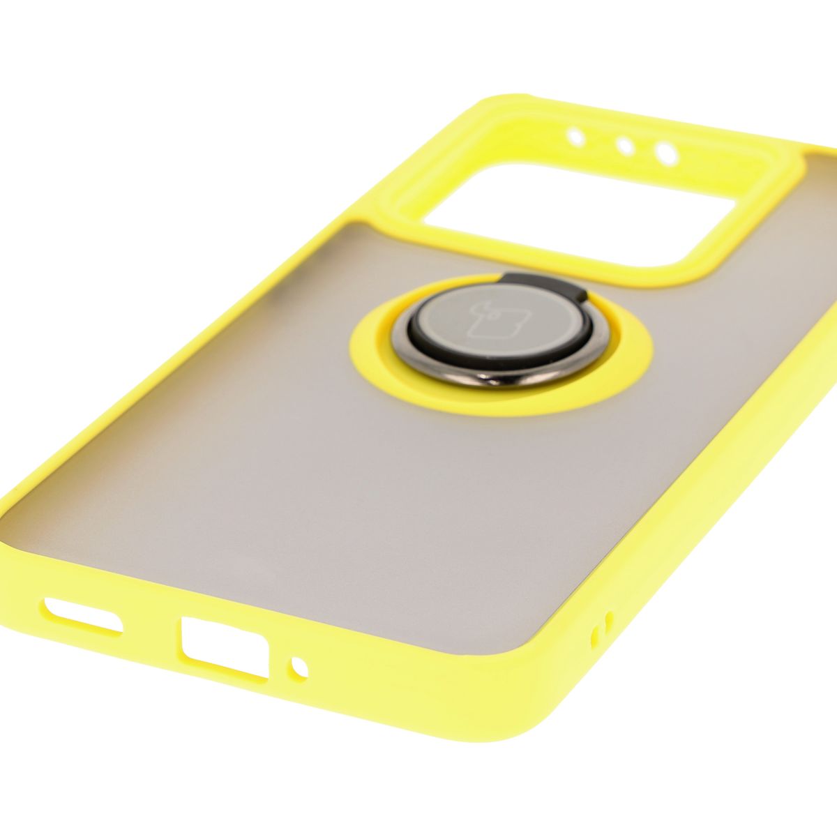Decupaje precise, capace integrate și decupaj pentru lanț în carcasa Bizon Case Hybrid Ring
