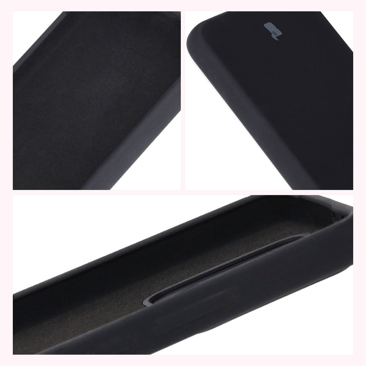 Bizon Soft Case design: integrated covers, raised edges, and microfiber lining