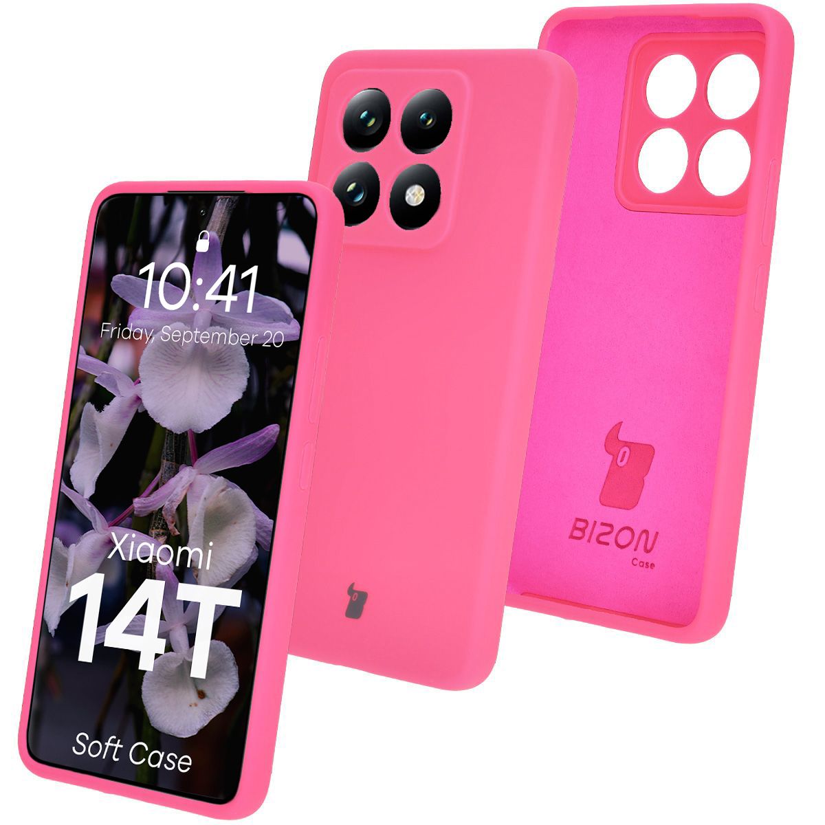 Husa din silicon Bizon Soft Case pentru Xiaomi 14T