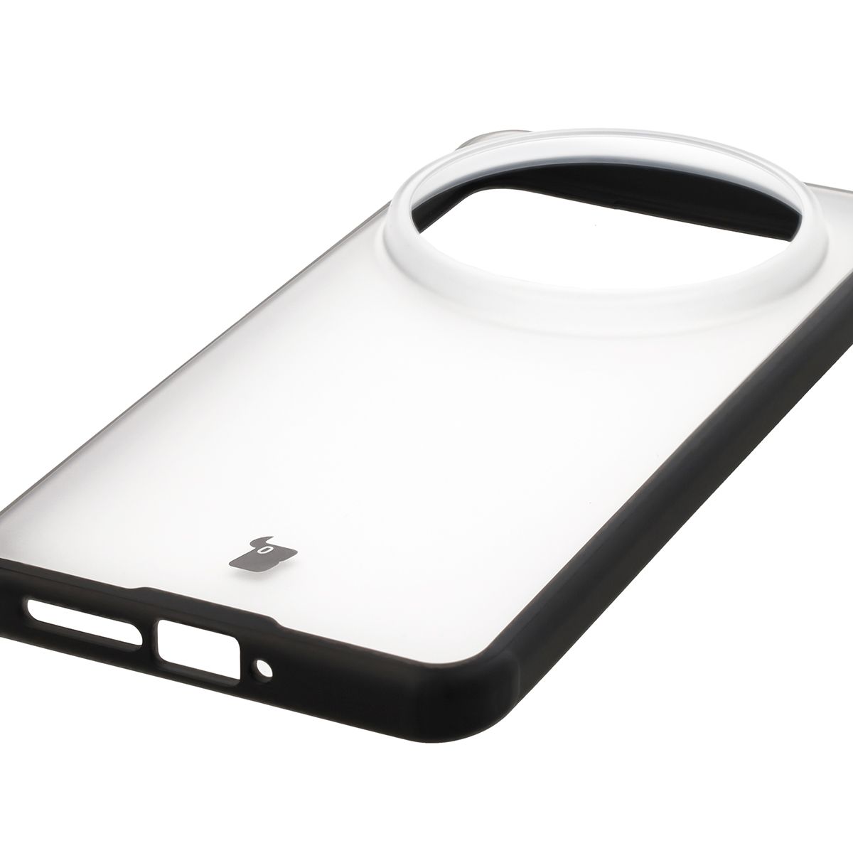 Zintegrowane przyciski, wycięcia i hybrydowy materiał w etui Bizon Case Angelo