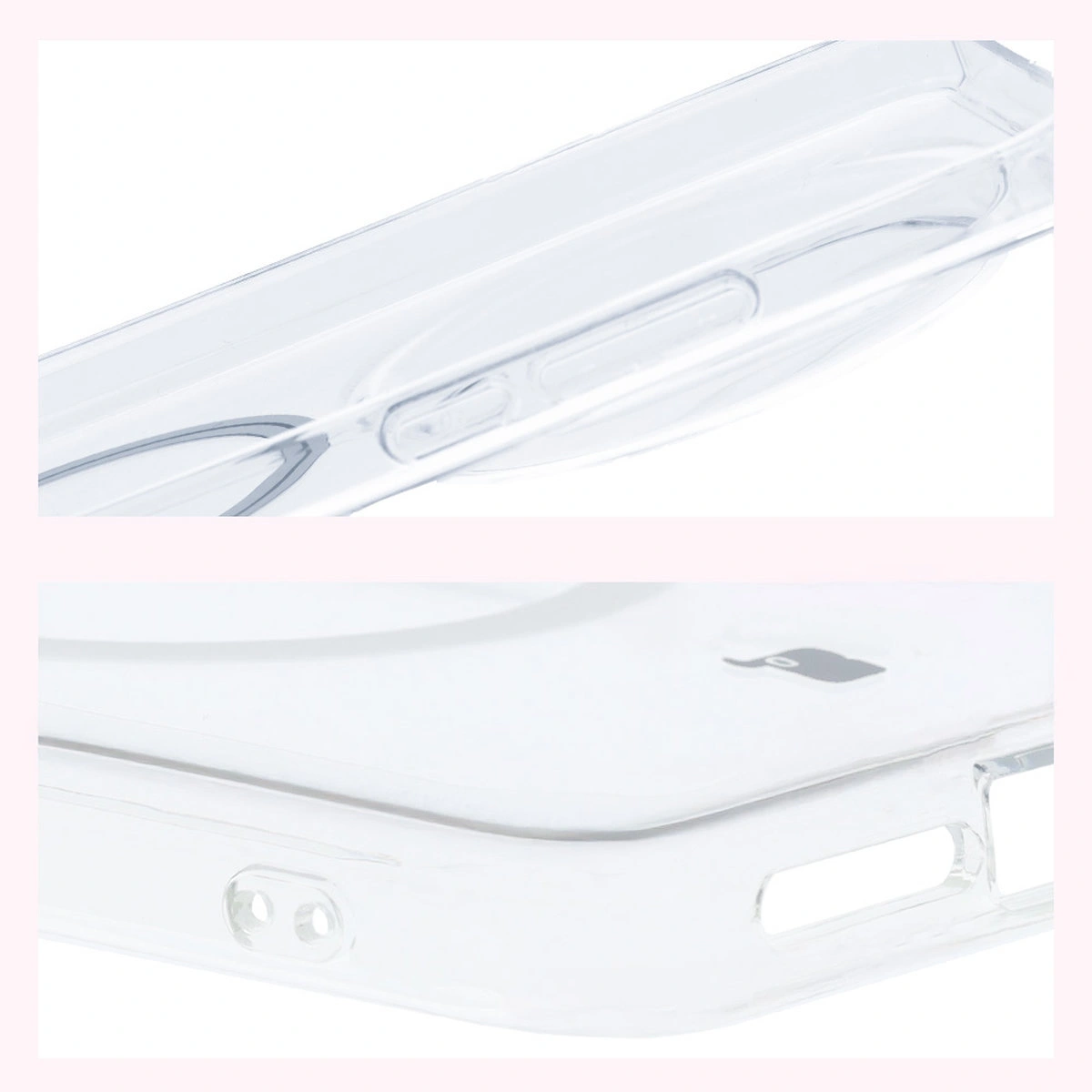 Verstärkte Ecken und erhöhte Ränder des Bildschirms im Bizon Case CrystalO für Xiaomi 15 Ultra