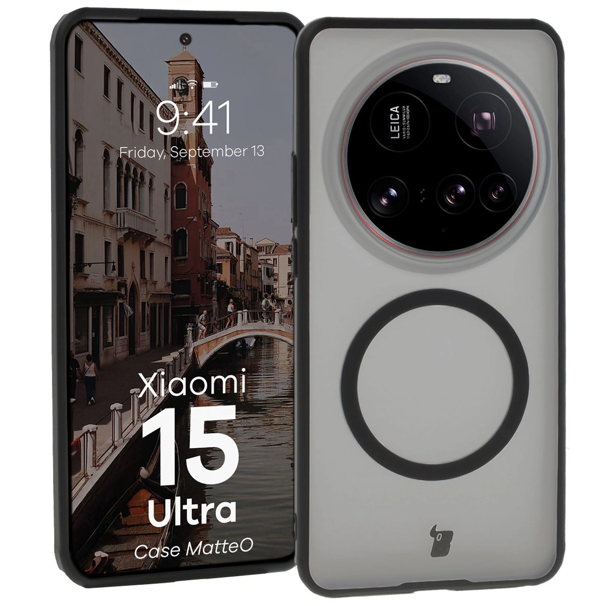 Matowe etui Bizon Case MatteO do Xiaomi 15 Ultra
