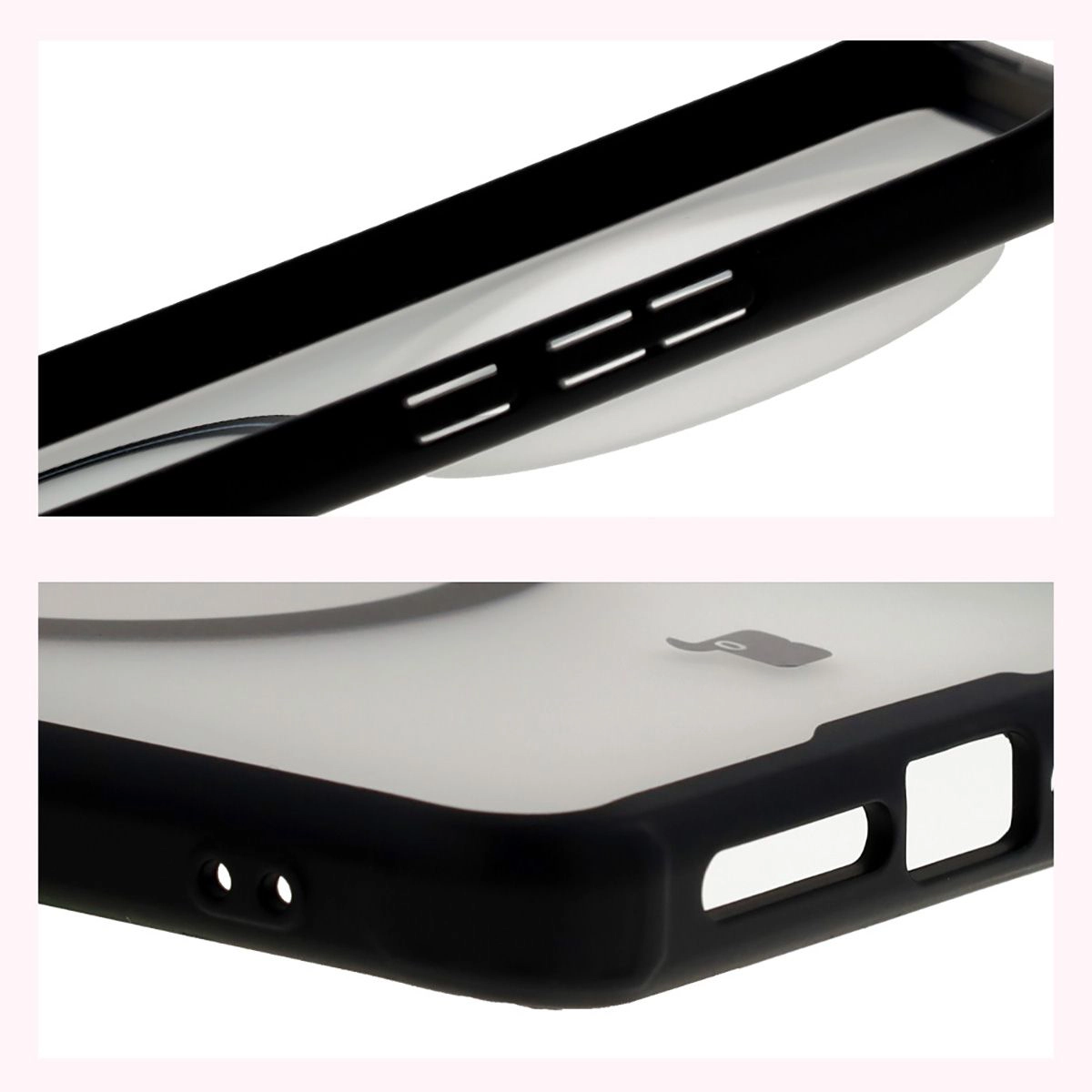 Wzmocnione narożniki i podwyższone ranty ekranu w etui Bizon Case MatteO