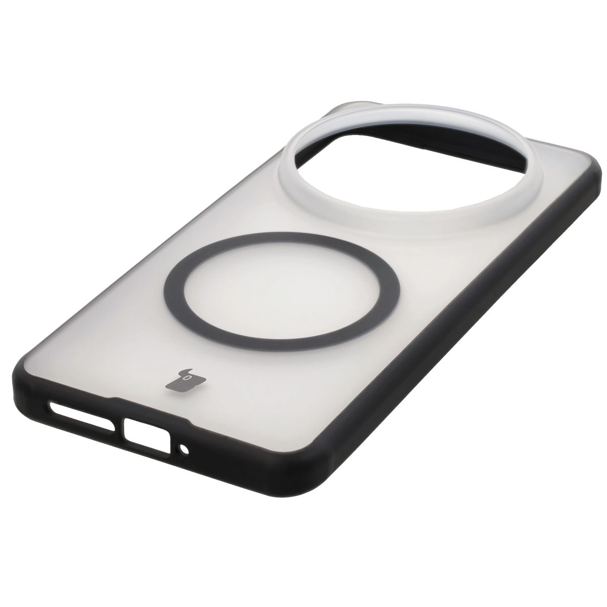 Zintegrowane przyciski, wycięcia i hybrydowy materiał w etui Bizon Case MatteO