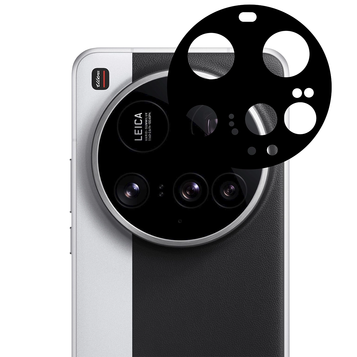 Szkło na obiektyw do Xiaomi 15 Ultra zawarte w zestawie