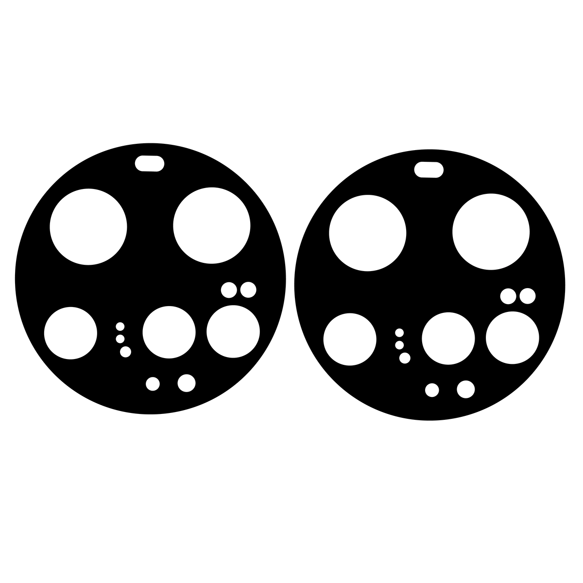 Glas Bizon Glass Silk Lens, das auf die Kamerainsel aufgebracht wird