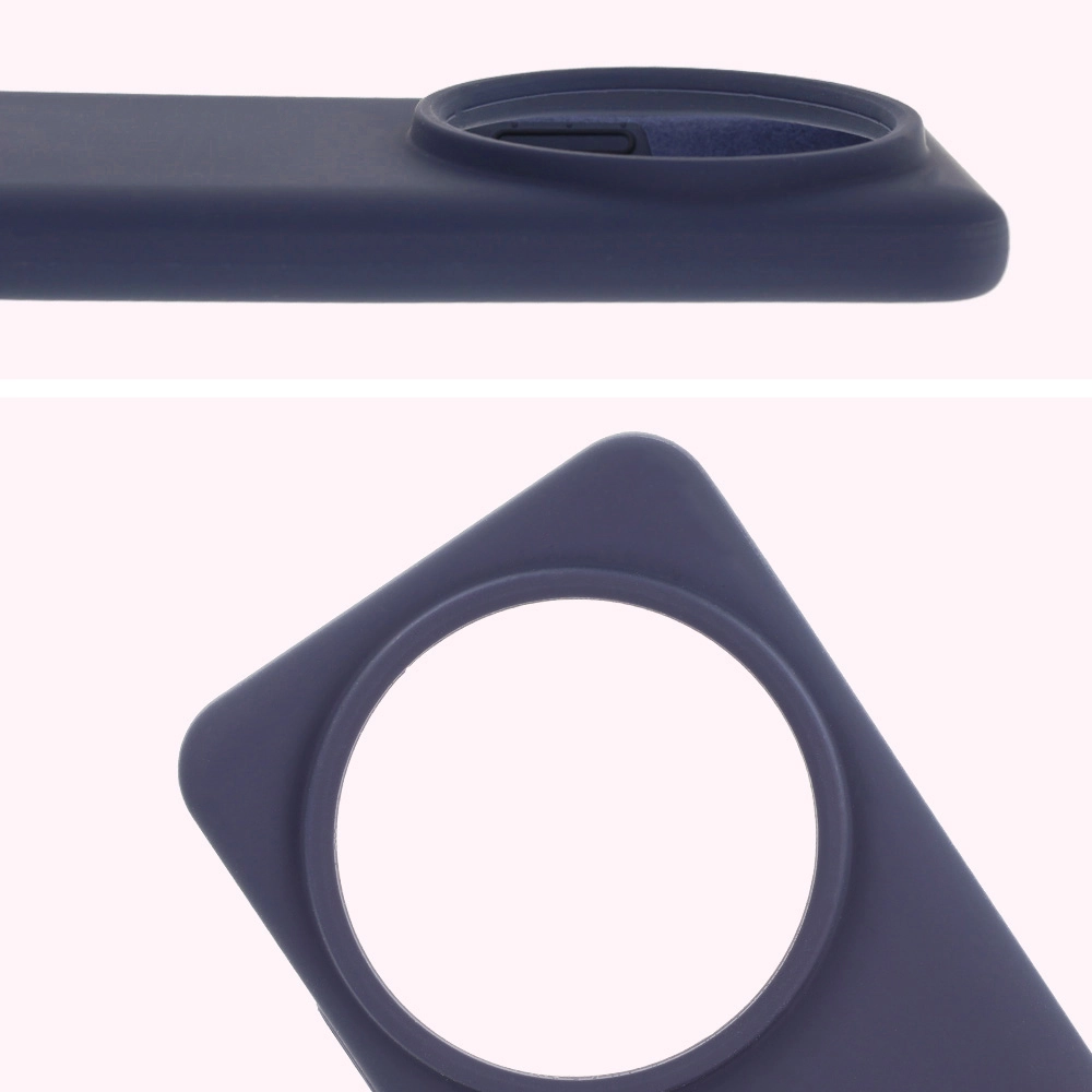 Nahaufnahme der Aussparung für die Linsen in der Bizon Soft Case für Xiaomi 15 Ultra