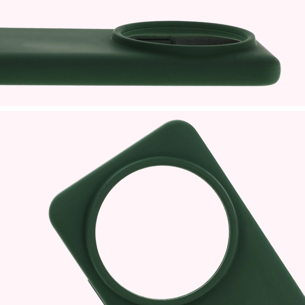 Nahaufnahme der Aussparung für die Objektive in der Bizon Soft Case für Xiaomi 15 Ultra