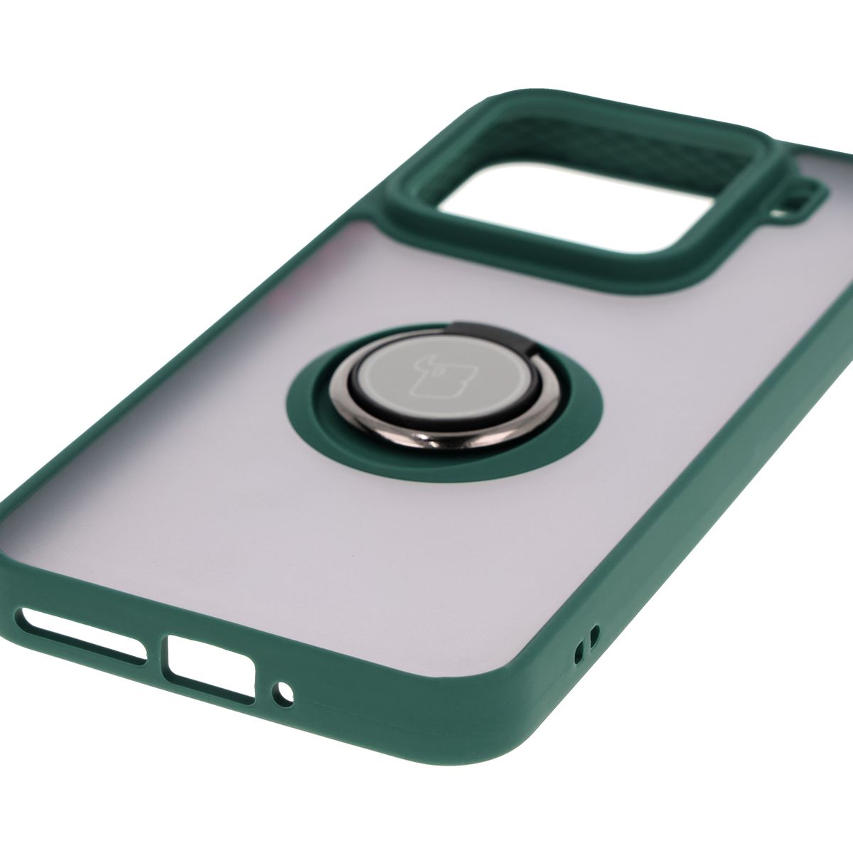 Decupaje precise, capace integrate și decupaj pentru sfoară în husa Bizon Case Hybrid Ring