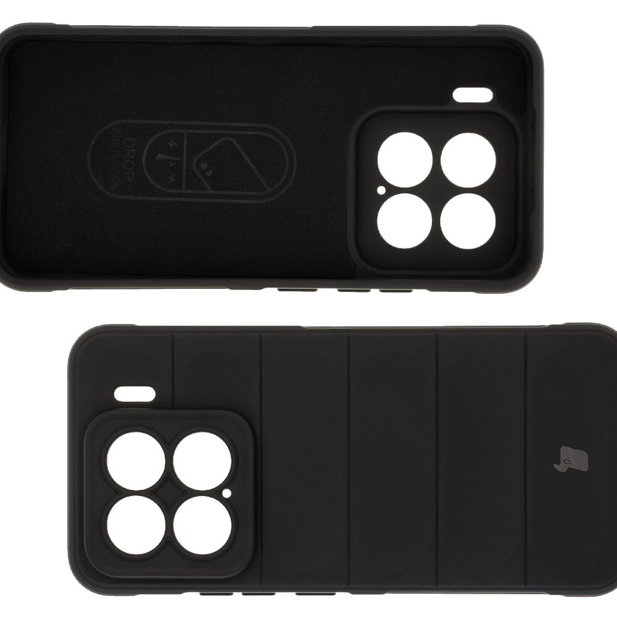 Microfiber lining, grooves on the back, and reinforced corners in the Bison Case Tur