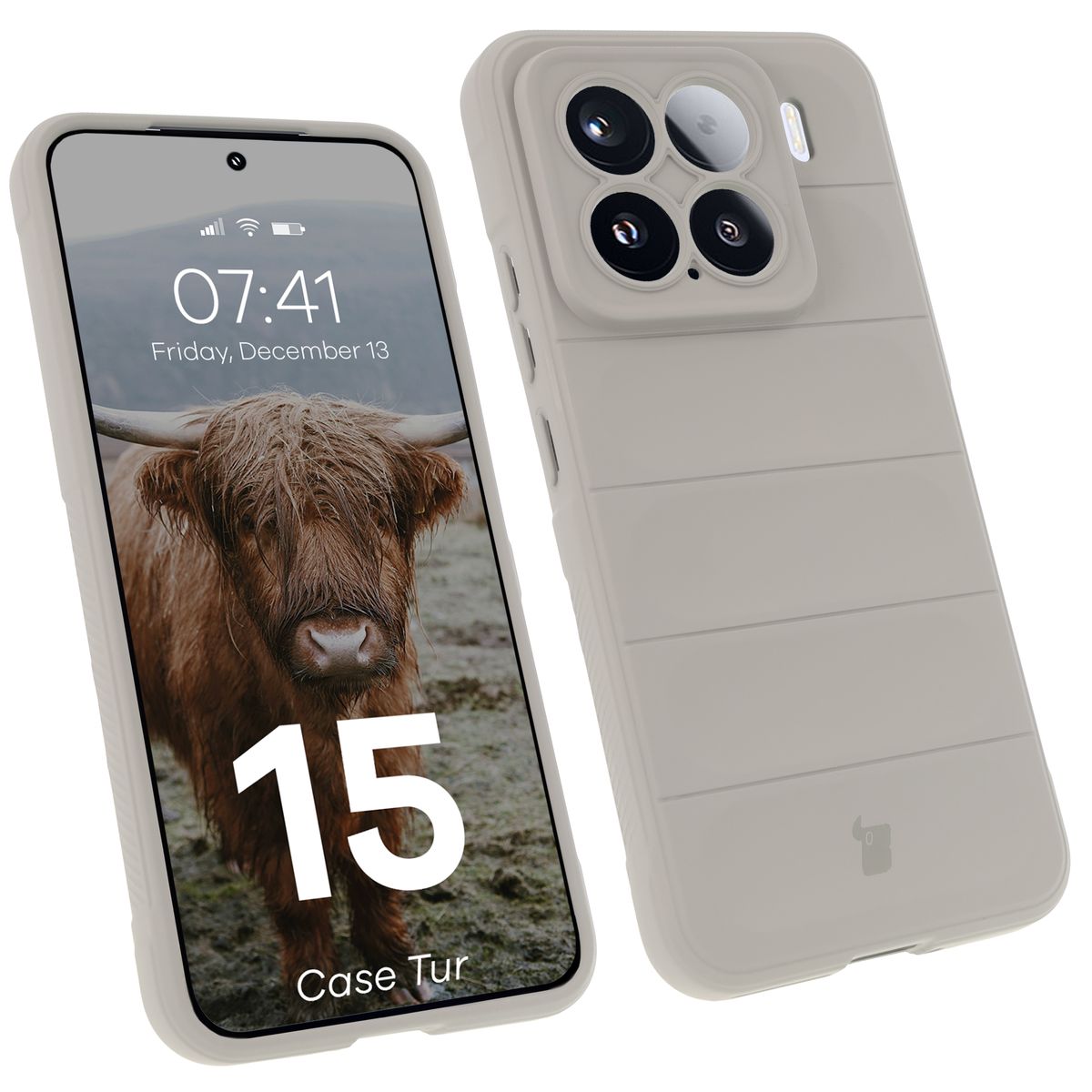 Etui rezistent Bizon Case Tur pentru Xiaomi 15