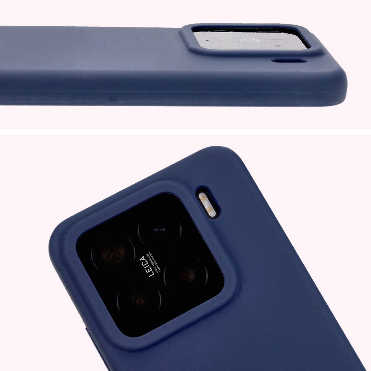 Close-up of the lens cutout in Bison Soft Case