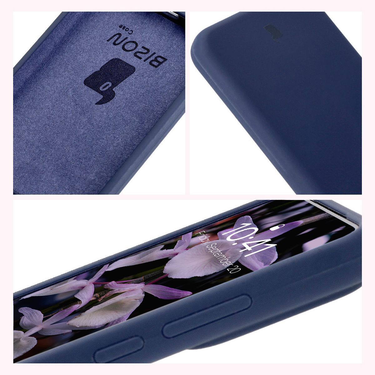 Bison Soft Case construction: integrated covers, raised edges, and microfiber padding