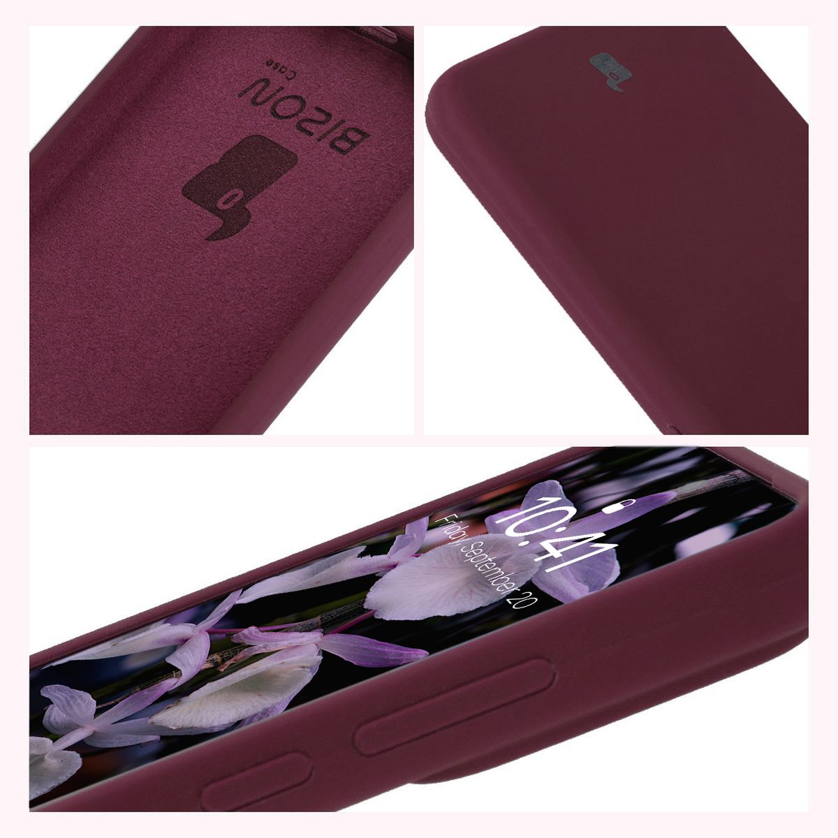 Bison Soft Case construction: integrated covers, raised edges, and microfiber padding