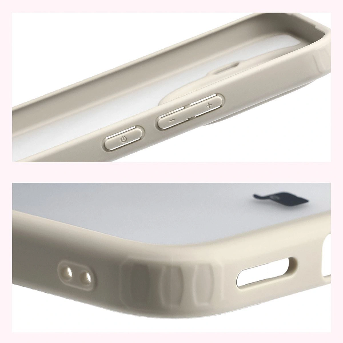 Wzmocnione narożniki i podwyższone ranty ekranu w etui Bizon Case Angelo do Xiaomi 15T Pro