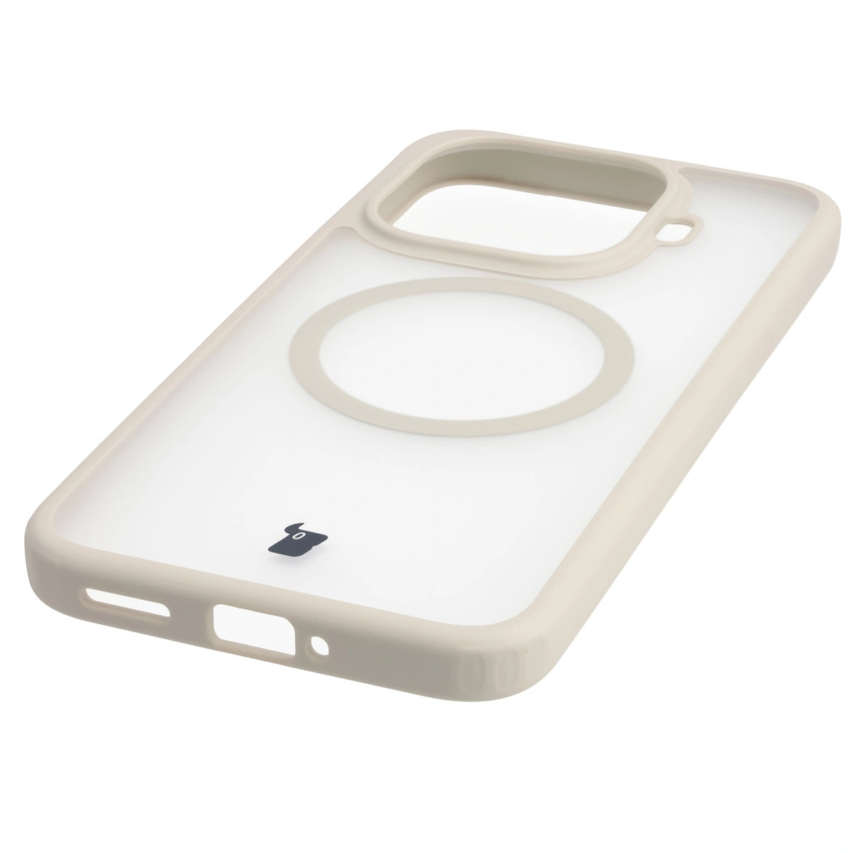 Integrated buttons, cutouts, and hybrid material in the Bizon Case MatteO for Xiaomi 15T Pro