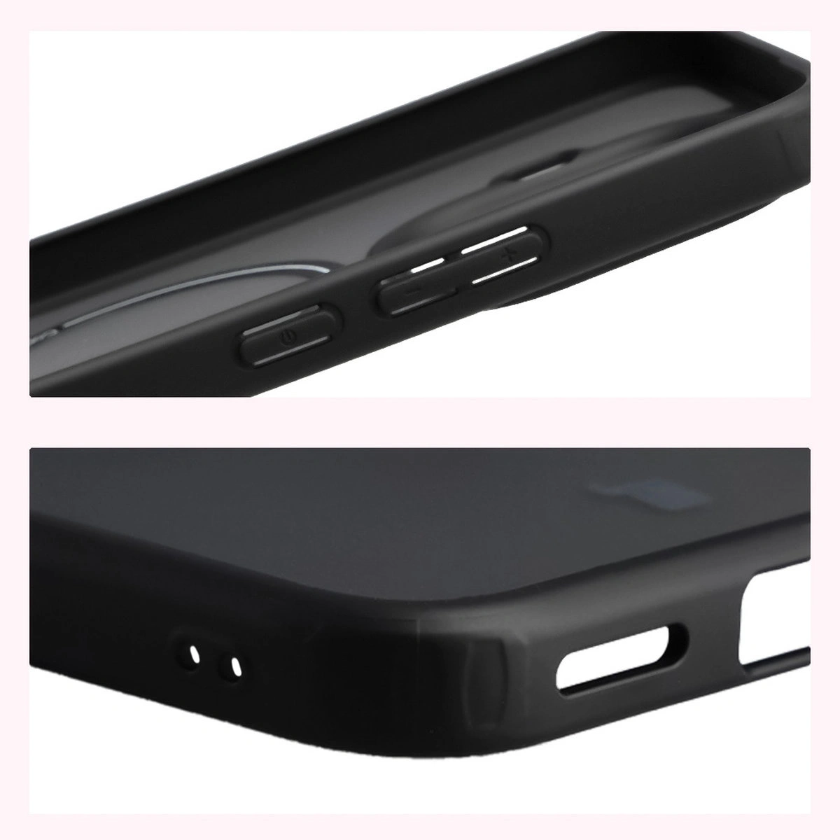 Reinforced corners and raised screen edges in the Bizon Case MatteO for Xiaomi 15T Pro
