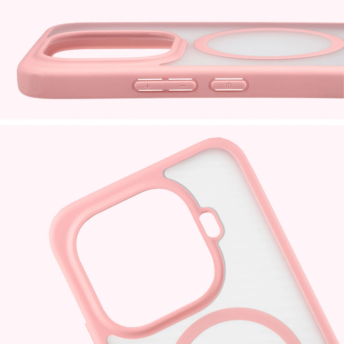 Full cutout and raised edges for the camera in the Bizon Case MatteO for Xiaomi 15T Pro